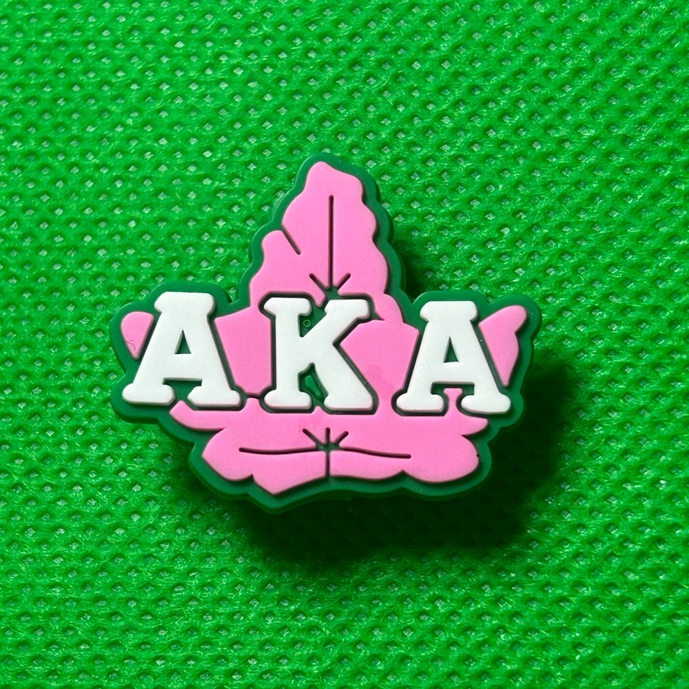🌼 (5/$10 or 10/$15) NEW “Alpha Kappa Alpha” Croc Charm Collection